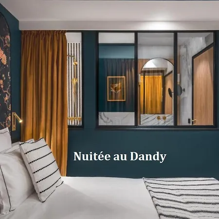 Love hotel Avec Nuit Insolite Au Dandy Et Jacuzzi Privatise (adults Only) Paris