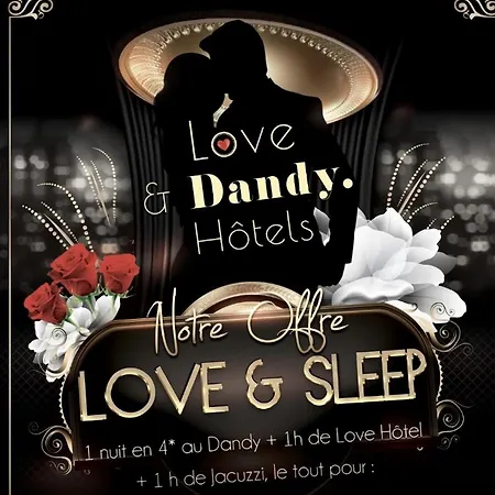 Love hotel Avec Nuit Insolite Au Dandy Et Jacuzzi Privatise (adults Only) Paris